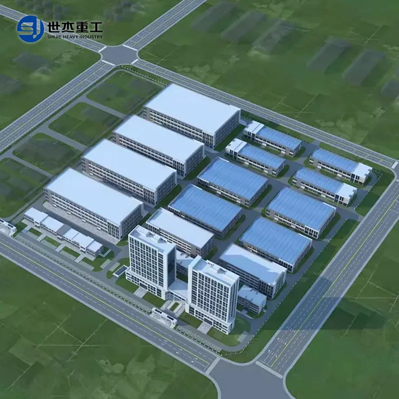 Steel Structure Factory Buildings, Warehouses, Logistics Parks, and Storage Facilities