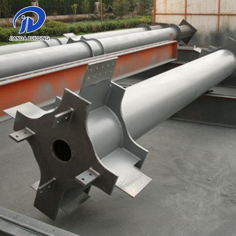 Heavy-Duty Steel Column Construction Metal Building Materials Industrial Application for Outdoor Industrial
