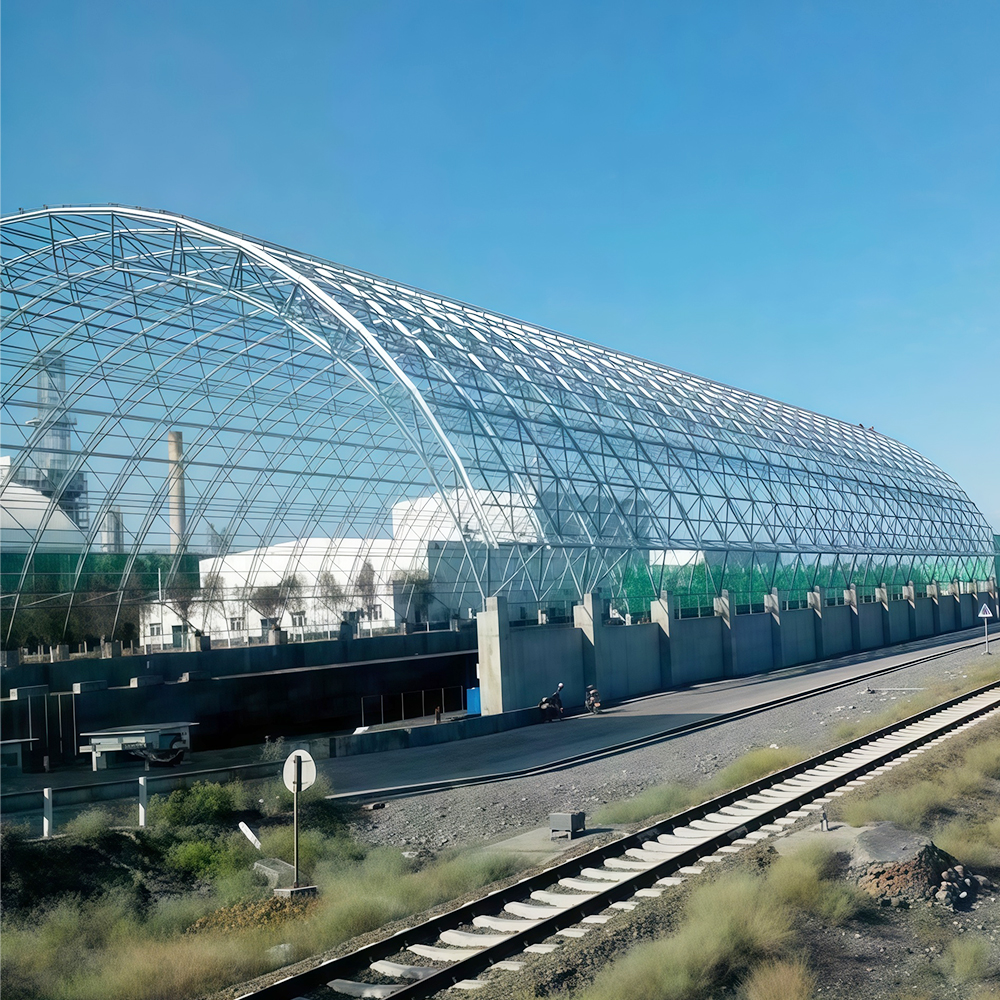 Steel Basketball Court Prefabricated Steel Structure Buildings Sports Stadium Large Span Steel Sports Hall