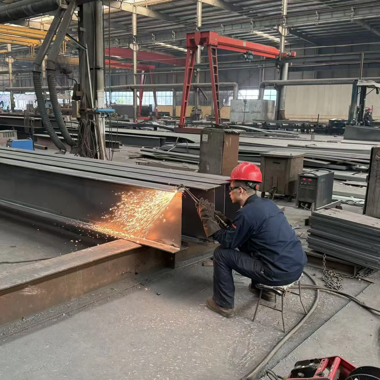 Heavy Duty Steel Structure Frame Office Building Custom Steel Frame Building for Factory Industrial Park