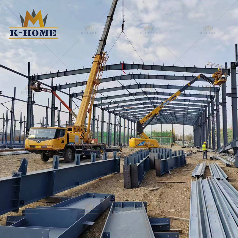 Competitive Price Warehouse Prefab Storage Facilities Steel for Clear Span Metal Building