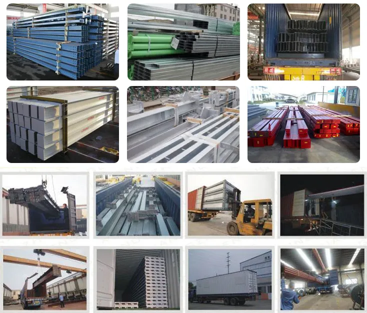 Heavy Steel Construction Workshop / Industrial Building for Producing