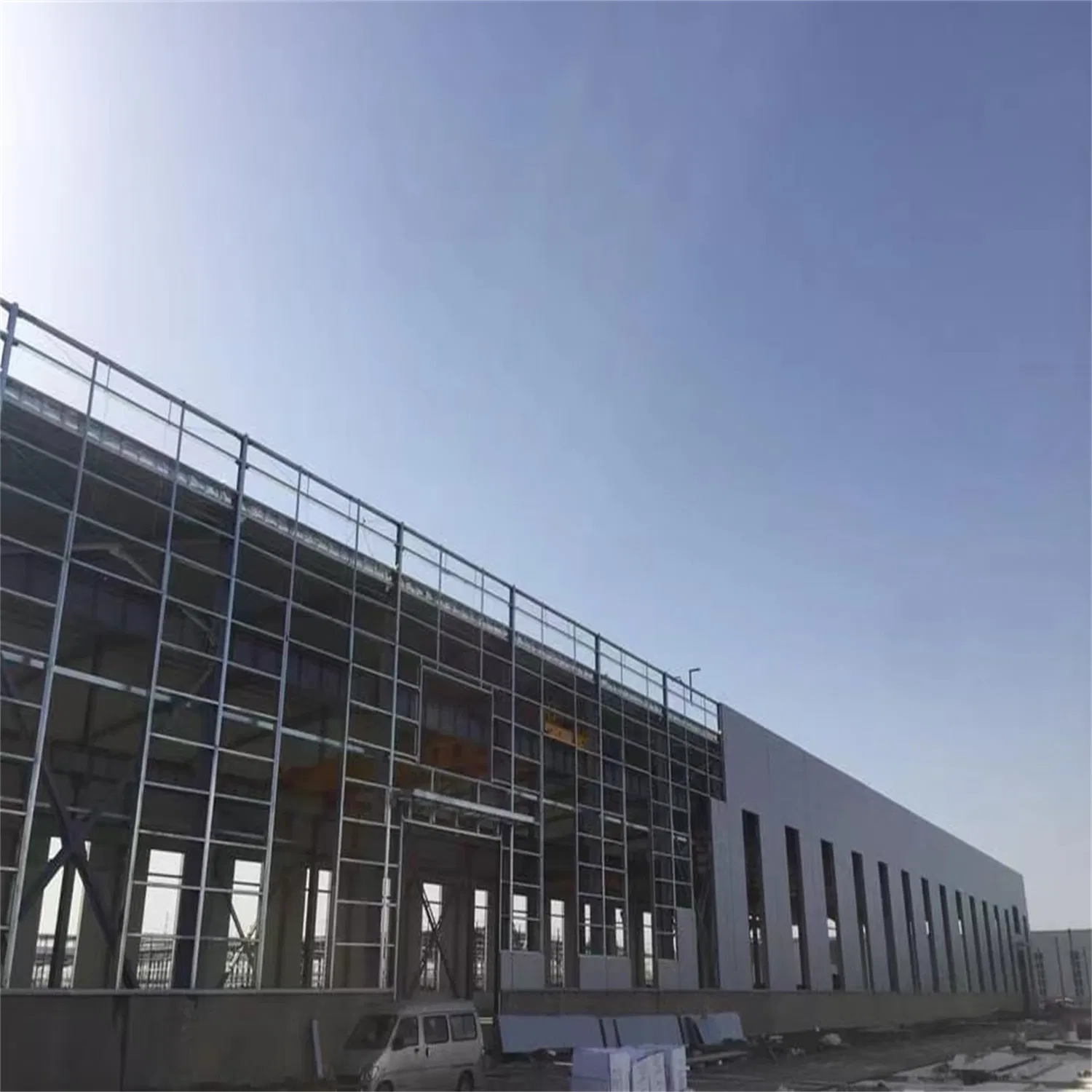 Factory Fabrication Price High Rise Prefabricated Steel Structure Construction for Peb Metallic Warehouse Workshop Hangar Shed Building for Garage/Hangar