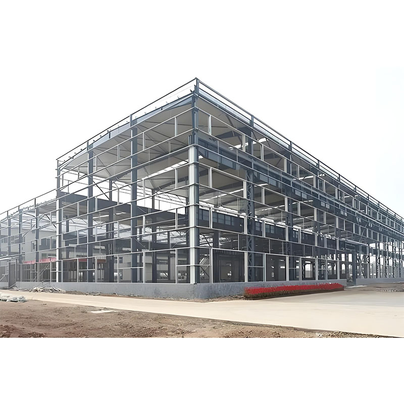 Heavy-Duty Steel Factory Structures for Large-Span Industrial Production Spaces