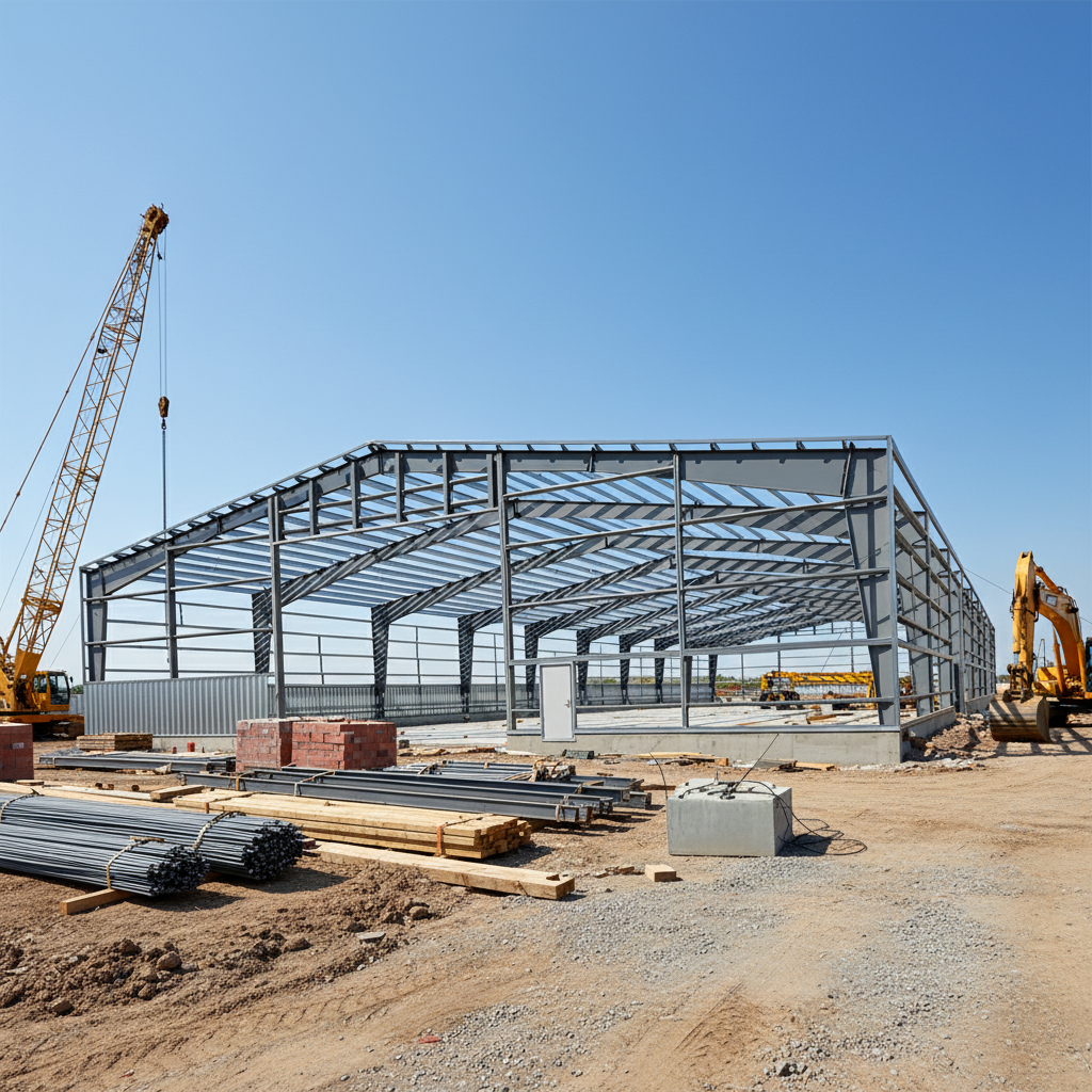 Industrial Professional Designed Steel Structure Workshop Prefab Metal Building Industrial Warehouse