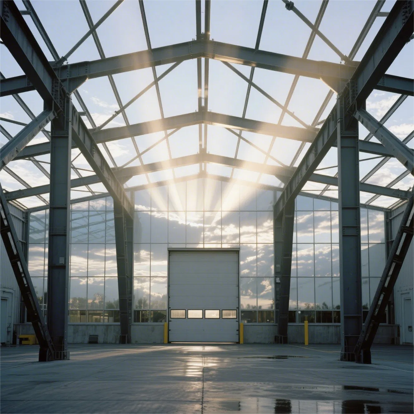 Heavy Duty Steel Building Prefabricated Steel Hall for Industrial Storage Needs