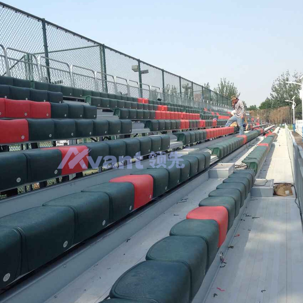 Avant Sports Modular Steel Grandstands Prefabricated&amp;Custom Stadium Seating For Football Arenas Events|Anti-Slip Metal Bleachers