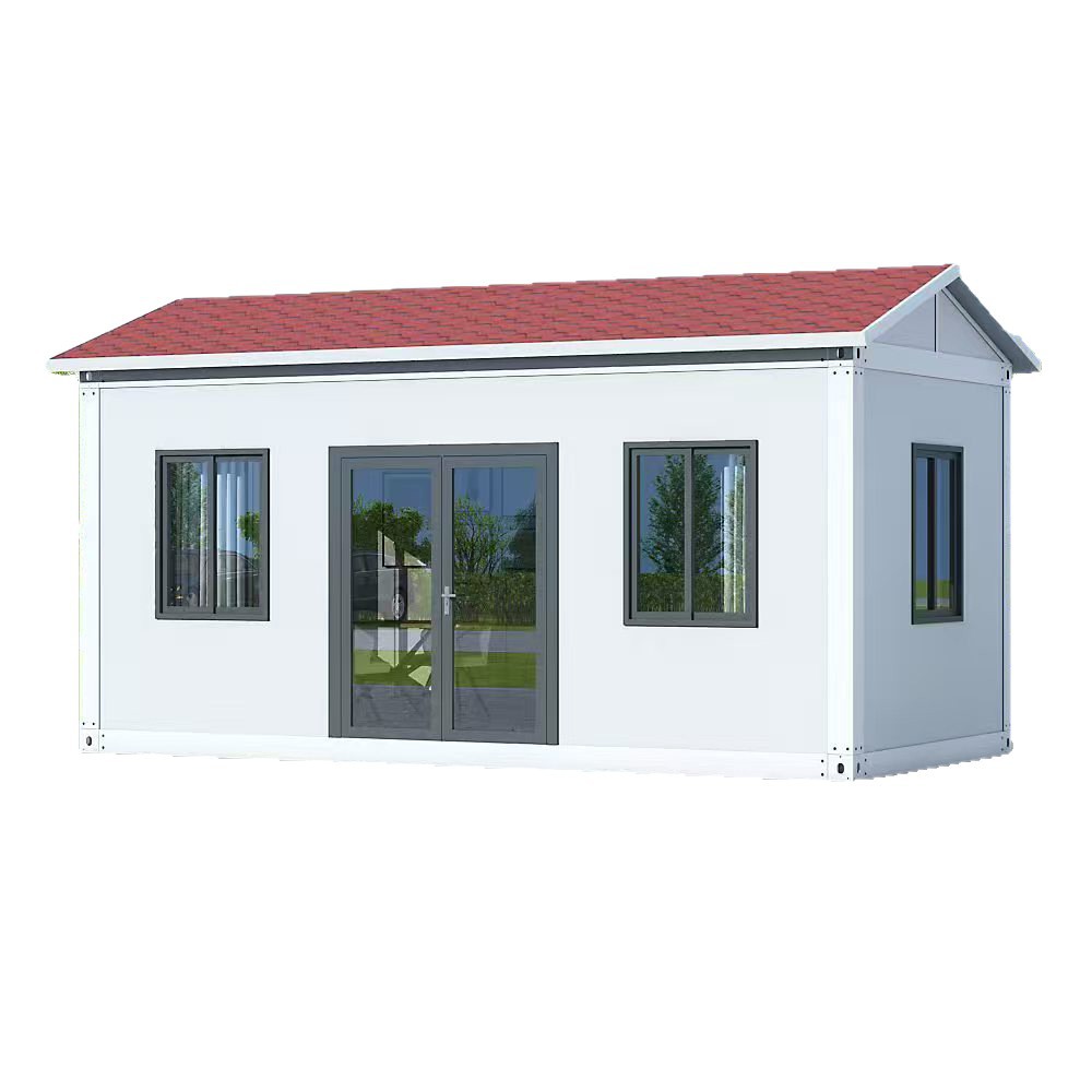 Factory Direct Modular Prefabricated Houses Wooden Steel Container Detachable for Office Shop Park Hospital Courtyard Bedroom.