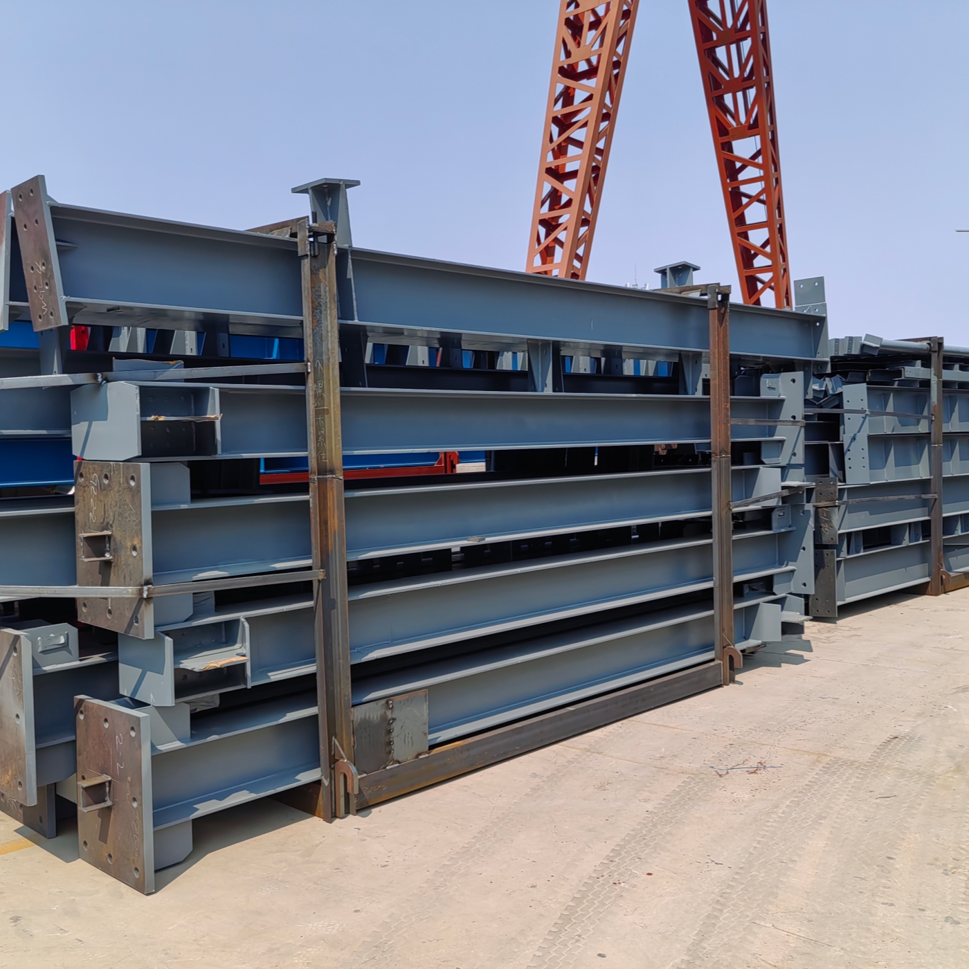 Prefabricated Wide Span Steel Structure Workshop Building Custom H Section Steel Frame Factory for Heavy Industry Manufacturing