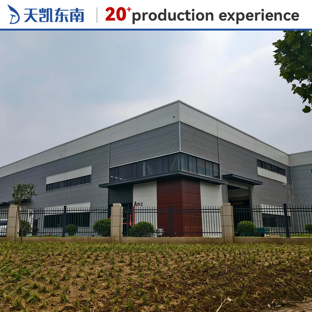 Durable Light and Heavy Steel Structure Industrial Park Building Solutions