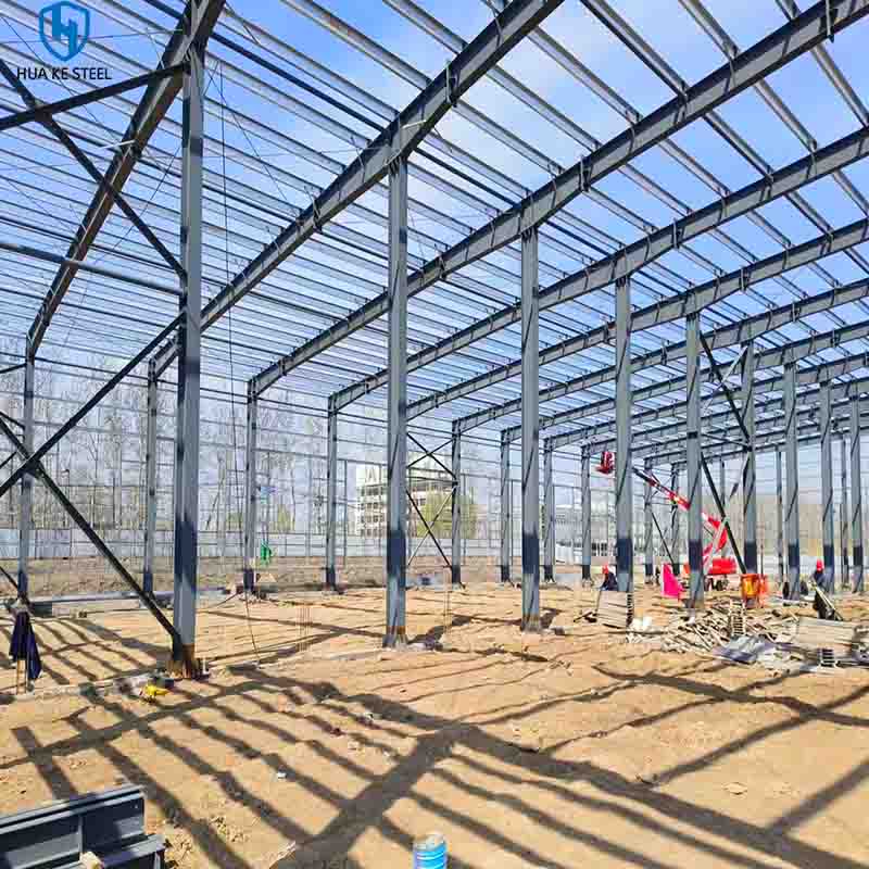 Commercial Steel Buildings Prefab Metal Building Steel Structure Prefab Rapid Construction High Quality