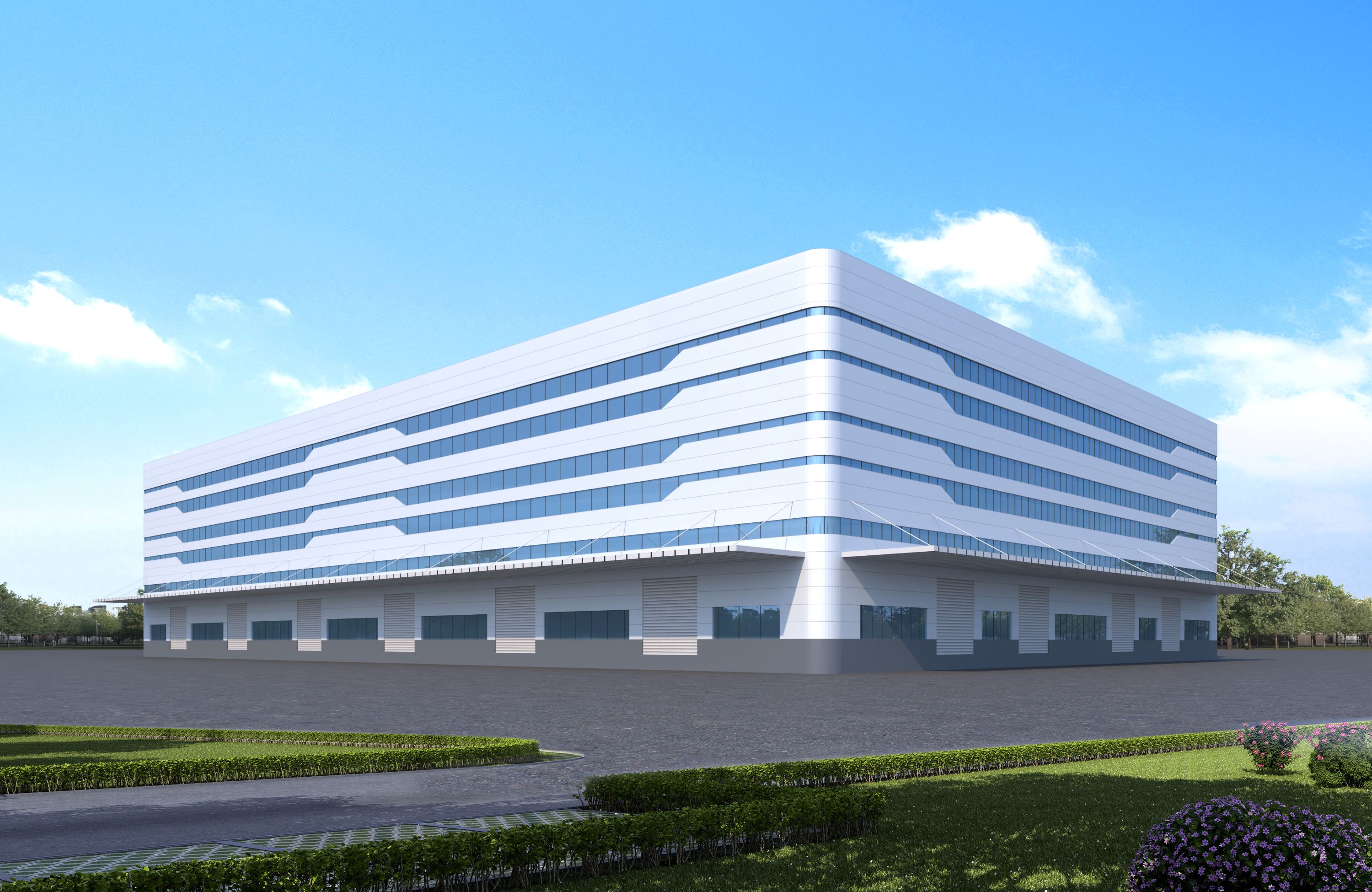 Heavy Duty Steel Structure Manufacturing Plant Multi Story Industrial Steel Building Construction Solution