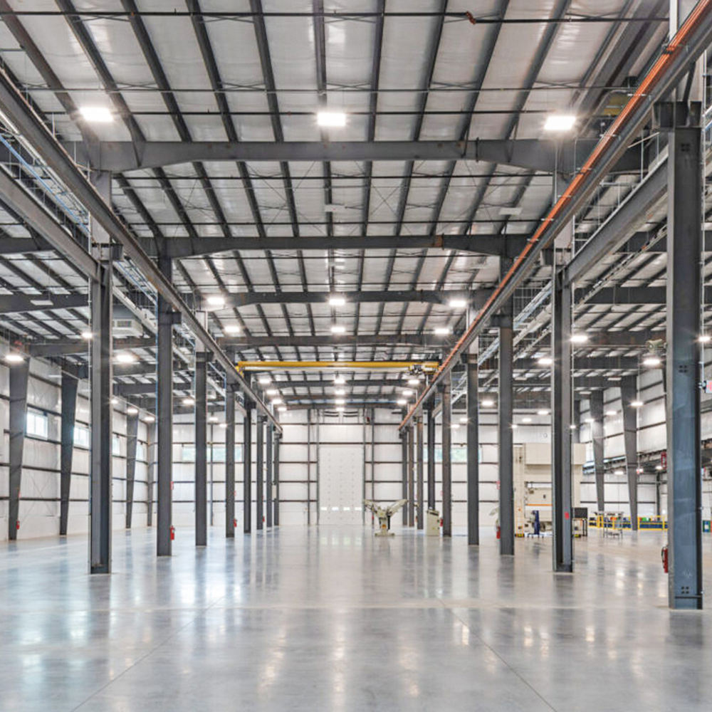 Modern Industrial Prefabricated Light Steel Structure Fast Assembly Metal Building Warehouse Workshop