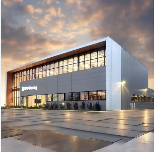Industrial Modern Style Steel Structure Metal Shop Customizable Shop Mall Building