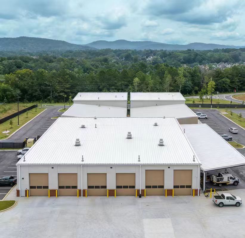 Modern Large Span Prefabricated Industrial Workshop Steel Structure Building