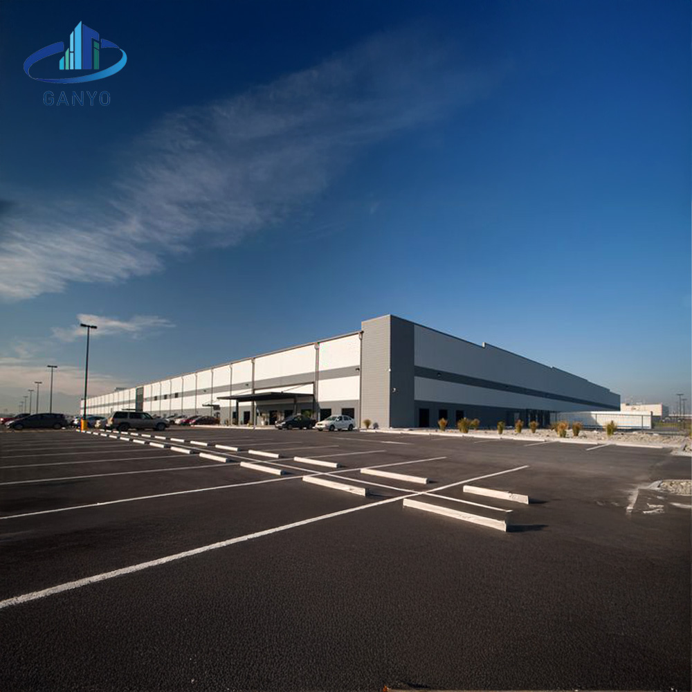 Heavy Duty Steel Structure Warehouse and Steel Logistics Center Building | Foshan Ganyo Steel Structure