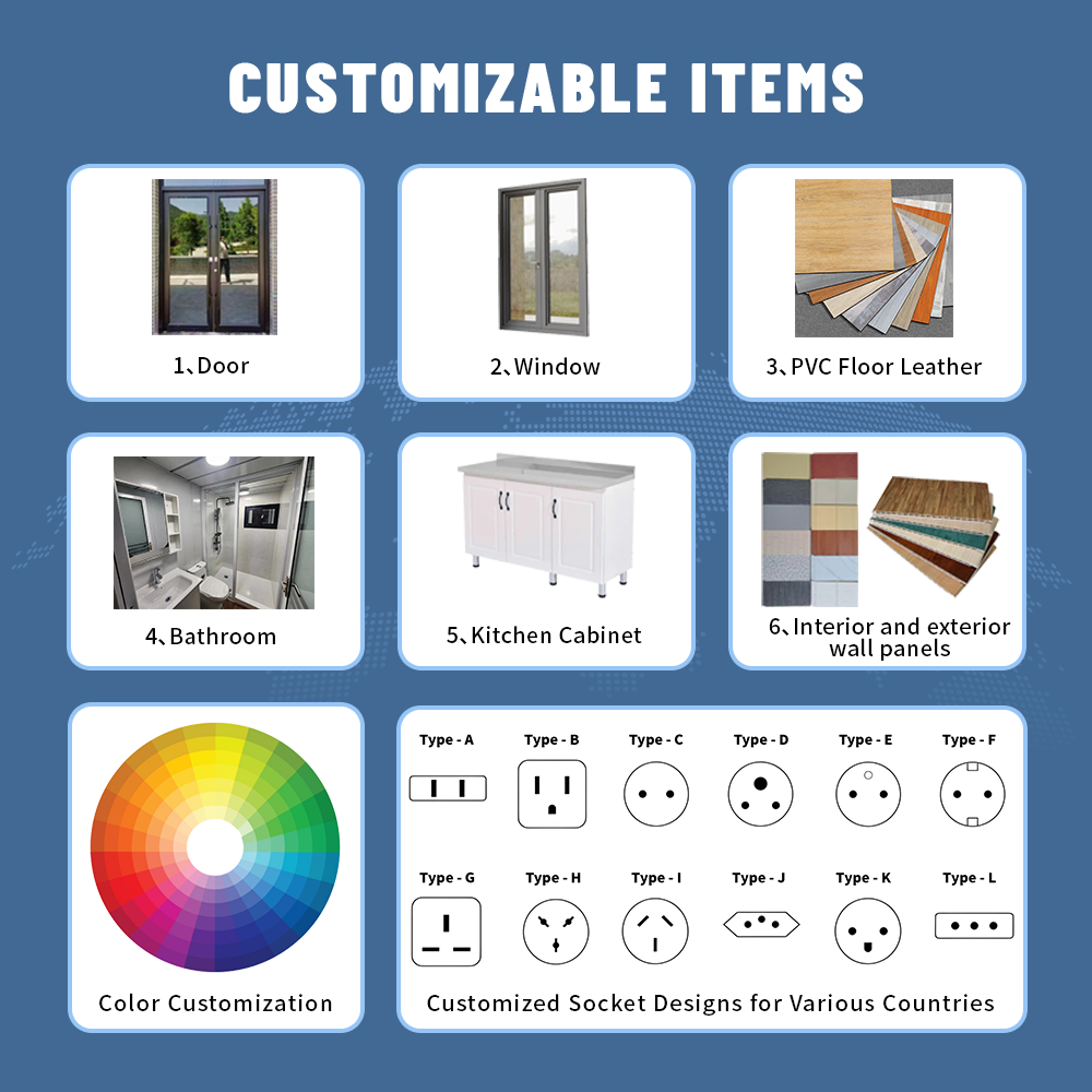 Domus Modular Micro House Detachable Steel Container Cabin for Office Building Prefabricated Mobile Living Site Emergency Rescue