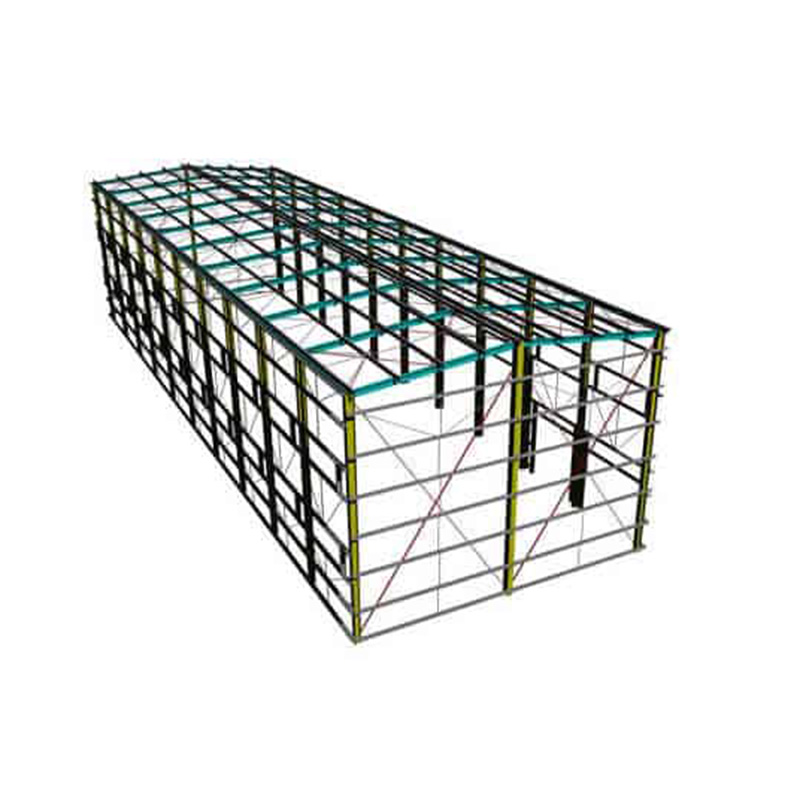 Large Span Industrial Steel Workshop &amp; Warehouse Building Galvanized Steel Structure for Logistics Storage | Industrial Design