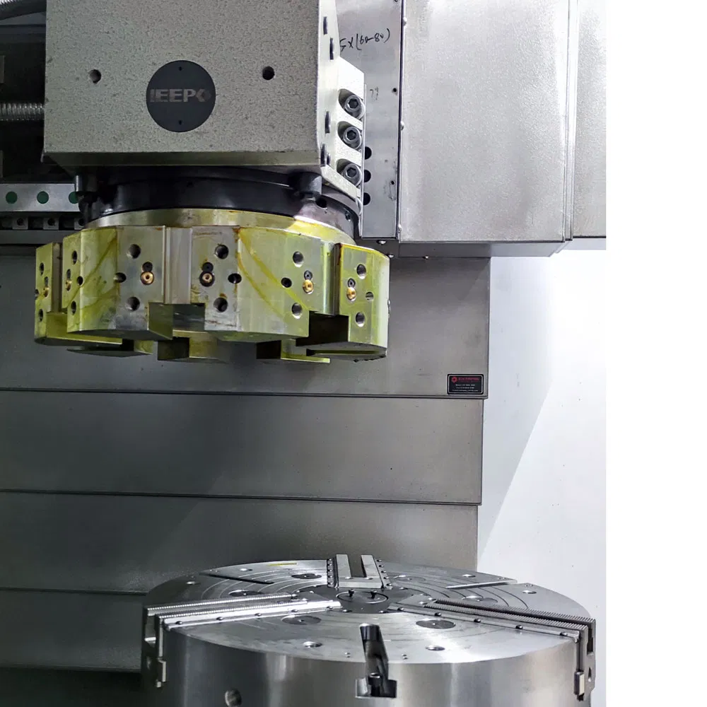 Heavy Duty Turret Turning CNC Vertical Lathe Machine with Diameter 1000mm