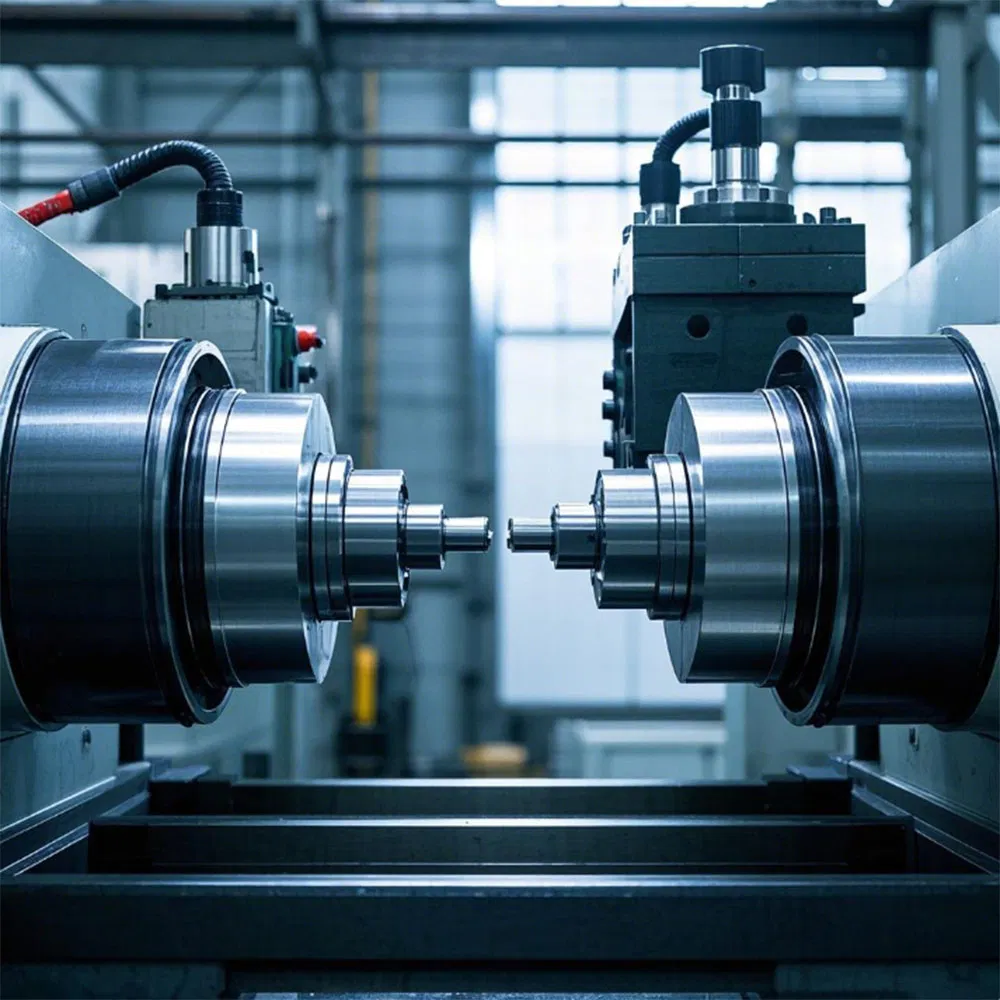 Automated Customized Multi-Axis Stable CNC Turning -Milling Center