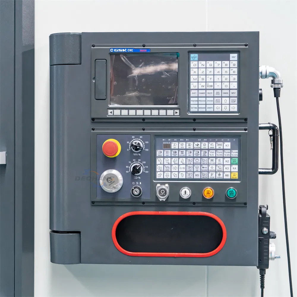 High Precision Torno CNC Turning Center Turret Lathes Tck50A Horizontal Metal Slant Bed CNC Lathe Machine