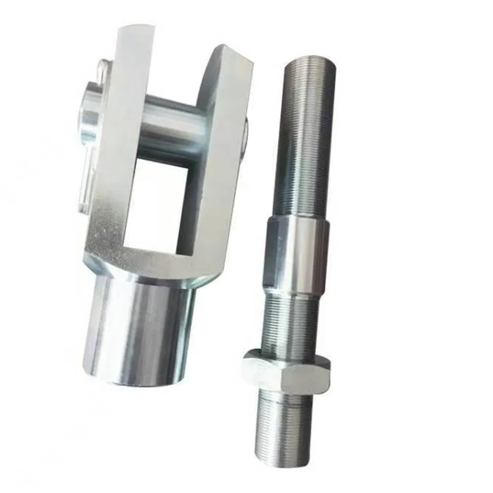 Auto Clutch Clevis Connector DIN71752 ISO8140, Ningbo Factory Precision Machined Rod End Fork Heavy - Duty Clevis Fork for Car Transmission Systems