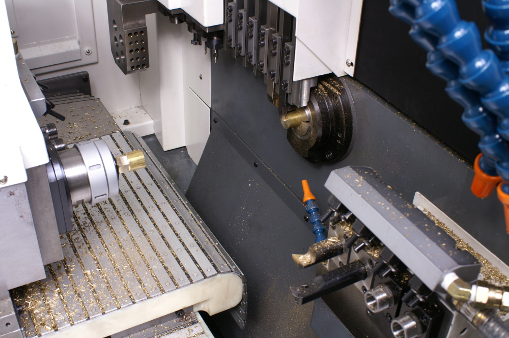 Precision Swiss Turning Center for Automated Metal Cutting Tasks