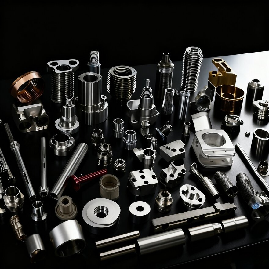 High Precision CNC Machining Auto Parts for Fuel Injection Systems and Pump Components