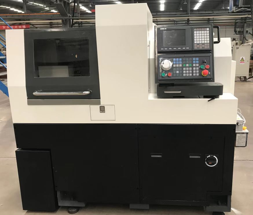 Swiss Turning Center for Automated Metal Cutting and Manufacturing