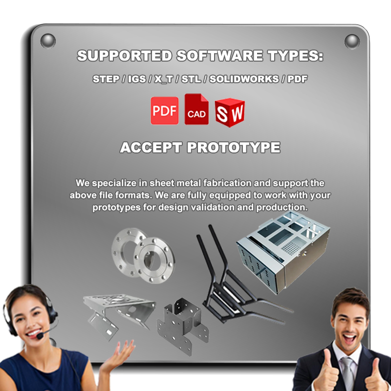 OEM Customized High Precision Sheet Metal Fabrication CNC Machining Parts Services Machine Stainless Steel Metal Shafts Turning Milling CNC Machining