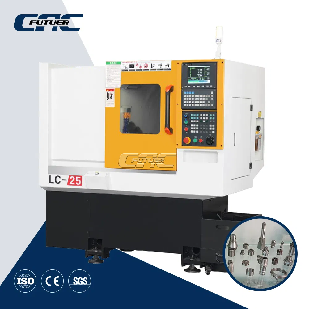 Compact CNC Lathe Machine for Precision Crafting and Durability