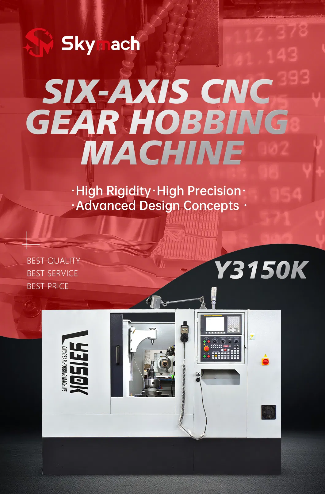 CNC Gear Hobbing Machine