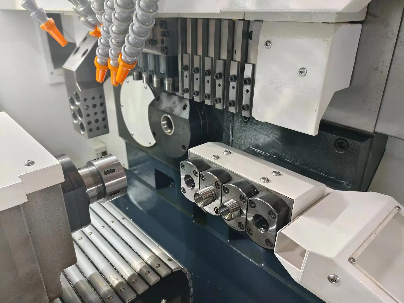 Swiss Turning Center for Automated Metal Cutting and Manufacturing