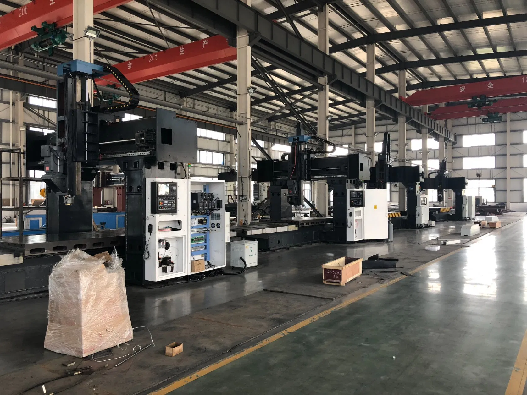 CNC Gantry Plano Boring Milling Vertical Double Column Machine Machining Center with High Speed and Precision for Metal Process