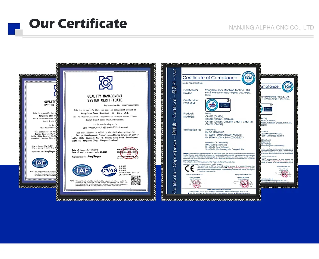 CE ISO Certifications