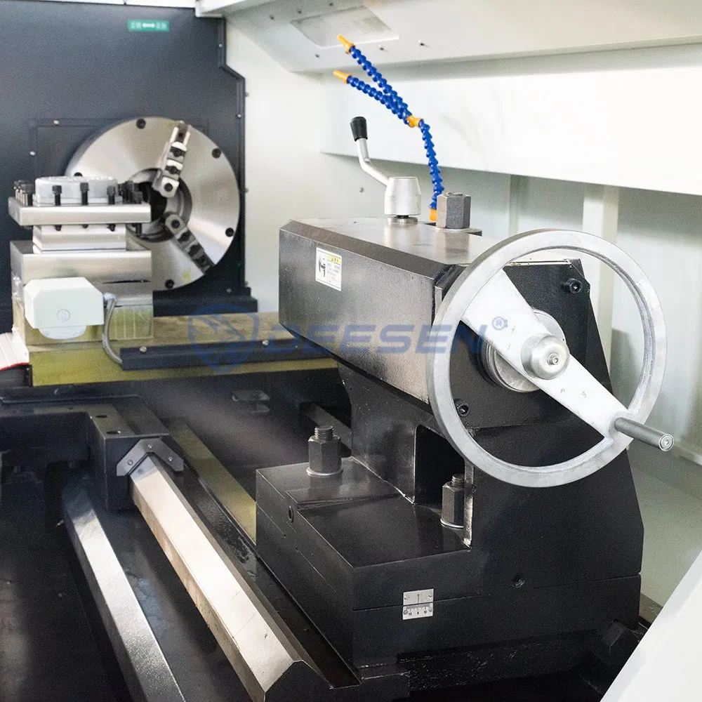 China Torno Metalworking CNC Flat Bed Lathe Ck6180 Cak6180 Automatic Horizontal CNC Turning Machine Center Heavy Duty Processing Metal Cutting Lathe Machine