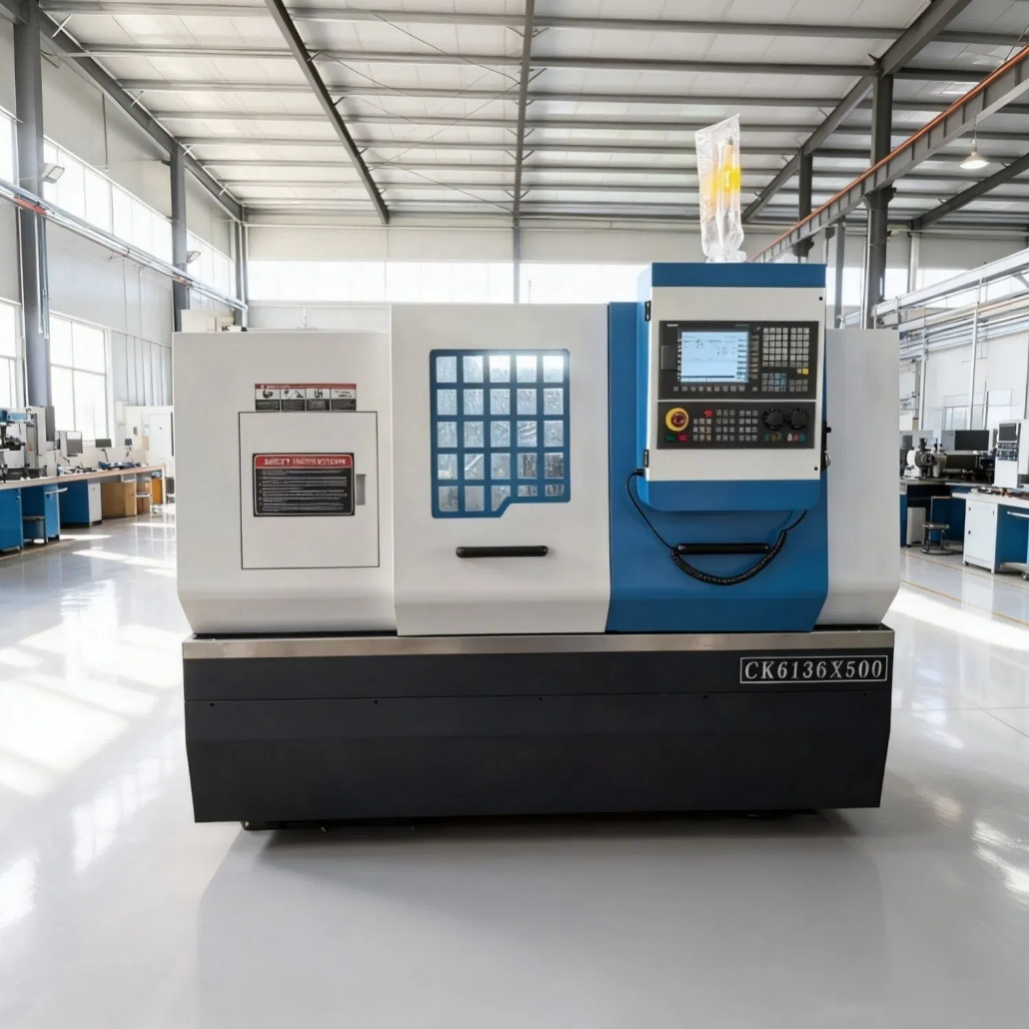 Mini CNC Lathe with Compact Footprint and 220V Power Requirement Suitable for Laboratory Use and Precision Prototype Development