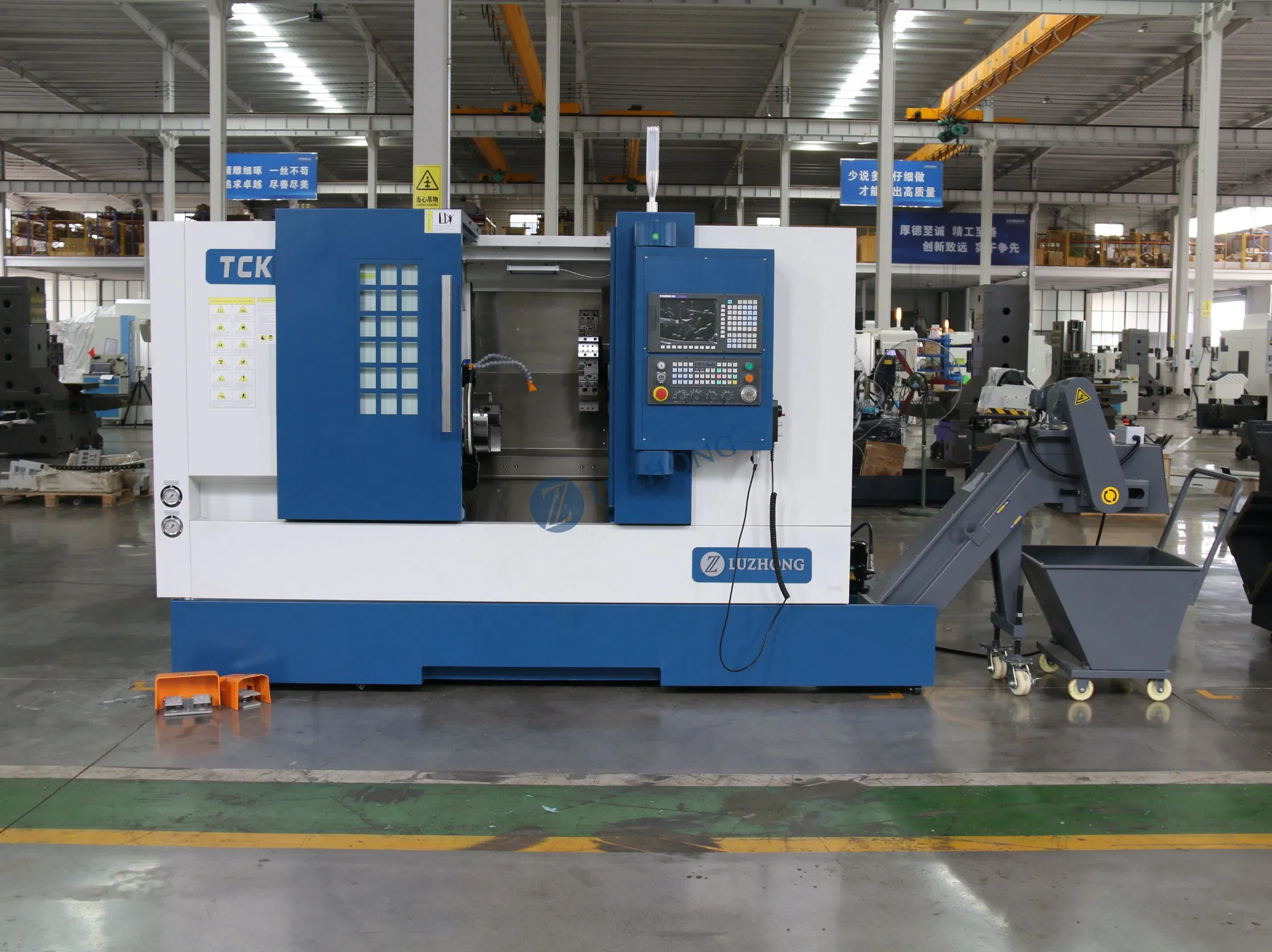 Compact CNC Turning Lathe Machine for Precision Engineering