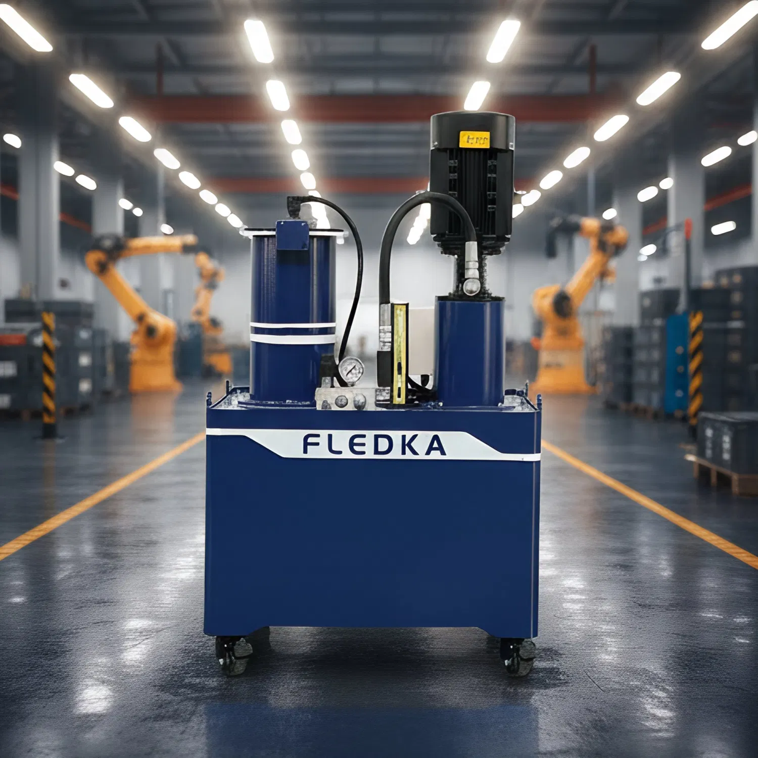 CNC Spindle Fldka 30bar High Pressure Through Spindle Coolant Cutting Fluid Filtration System for Supporting High Performance Cutting Tools