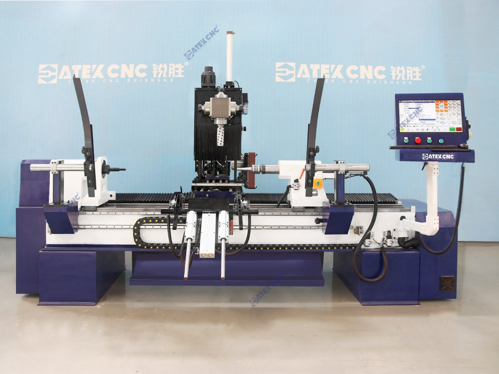 Eco-Friendly Multifunctional 5 Axis Multifunctional CNC Wood Lathe Automatic Loading and Feeding CNC Wood Milling Machine