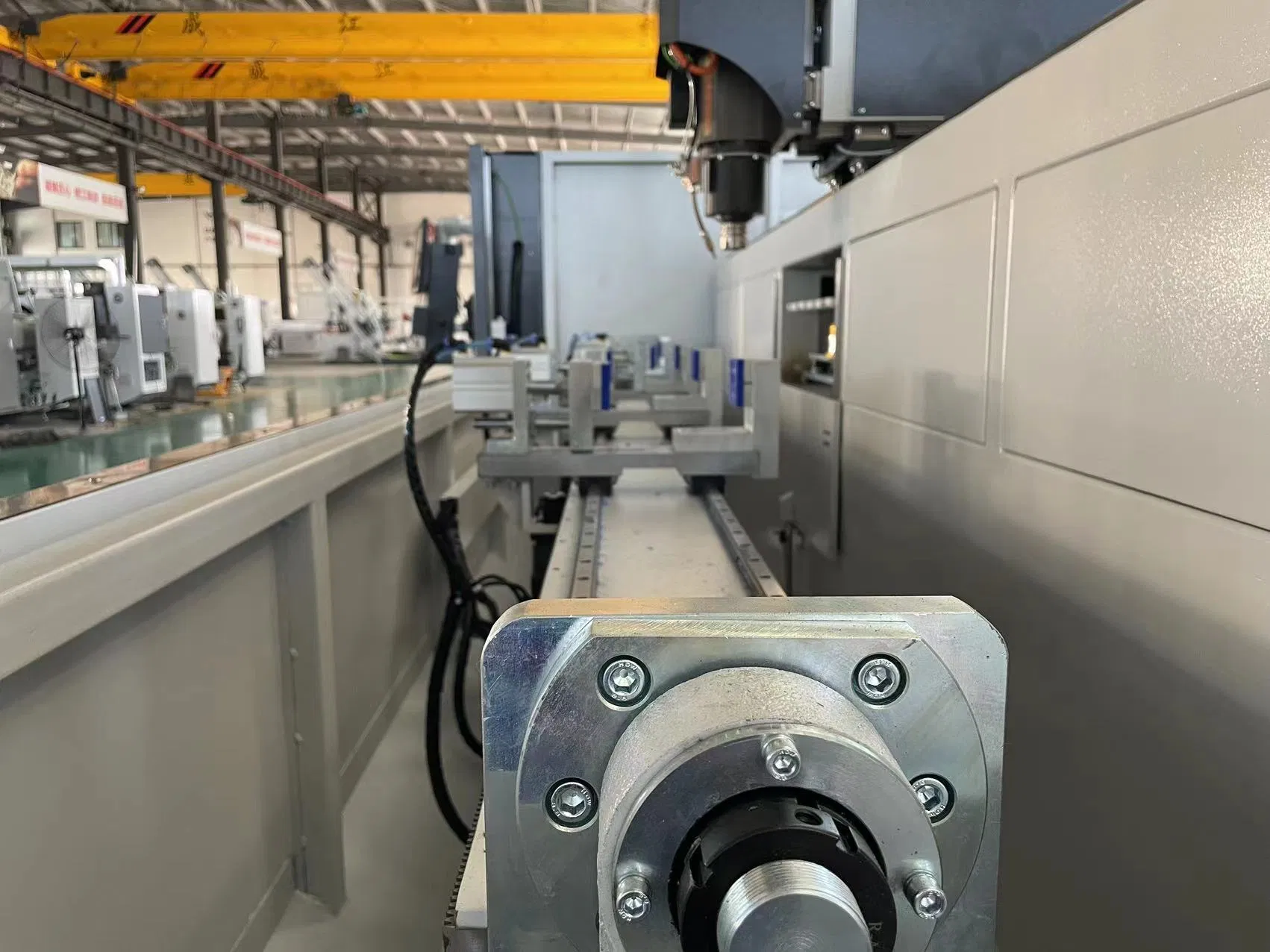 Industrial Aluminum Profile High Speed CNC Machining Center