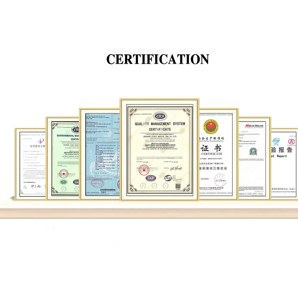 Certificates