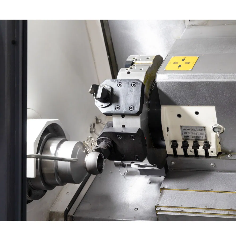 High Precision φ400 mm Rotary Bed CV Joints Automatic CNC Turning Center for Cage