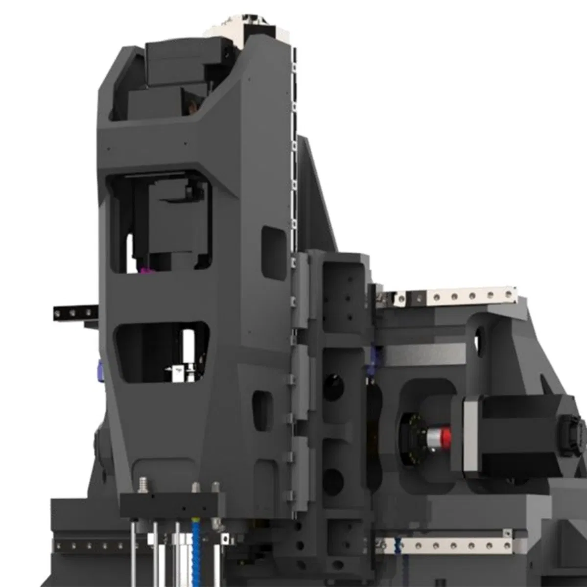 High-Speed Bmu500 CNC Machining Center for Carbon Fiber Drones