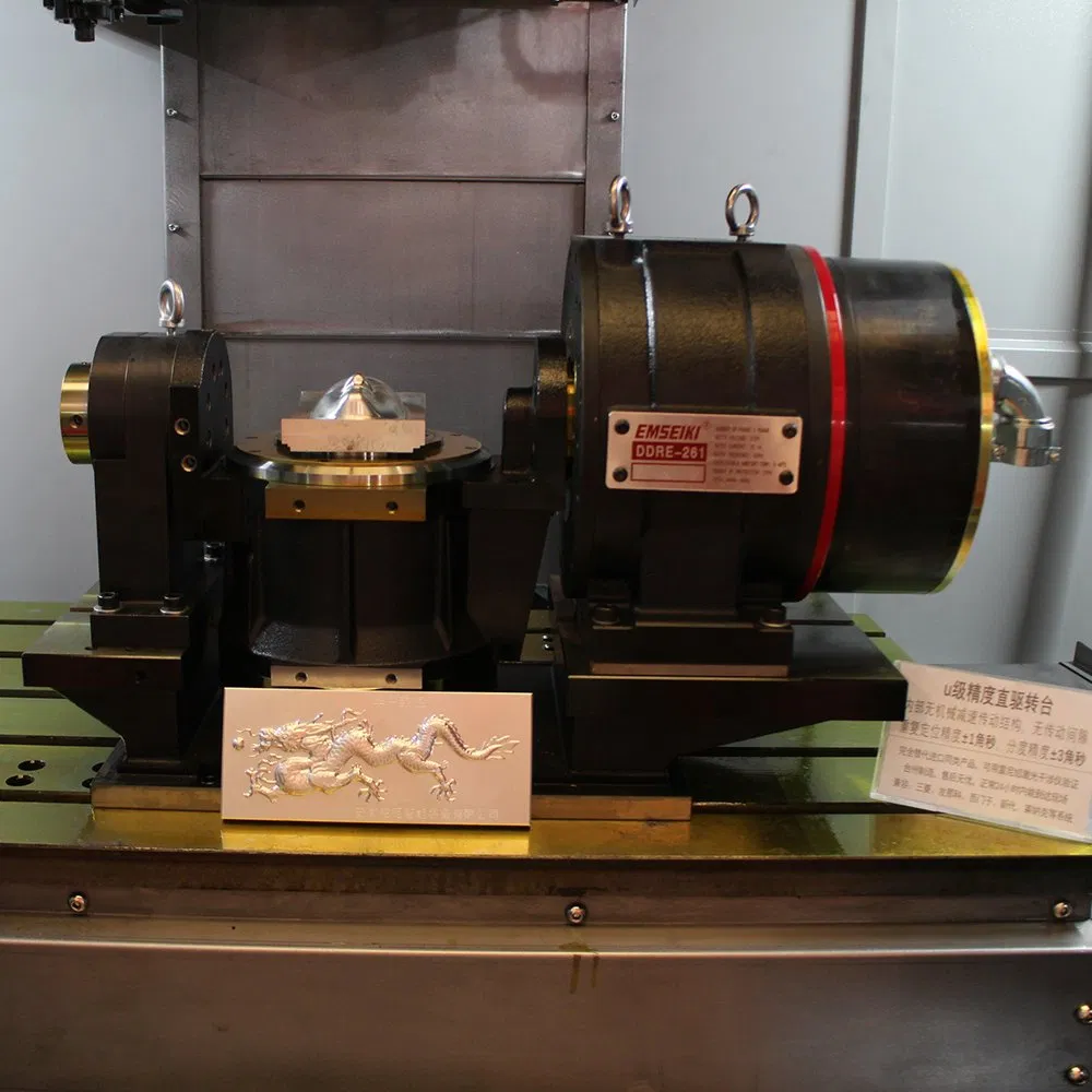 AC Servo Motor Driven Mingju Ve 10 CNC Vertical Milling Machining Machine Center for High-Speed Tooling