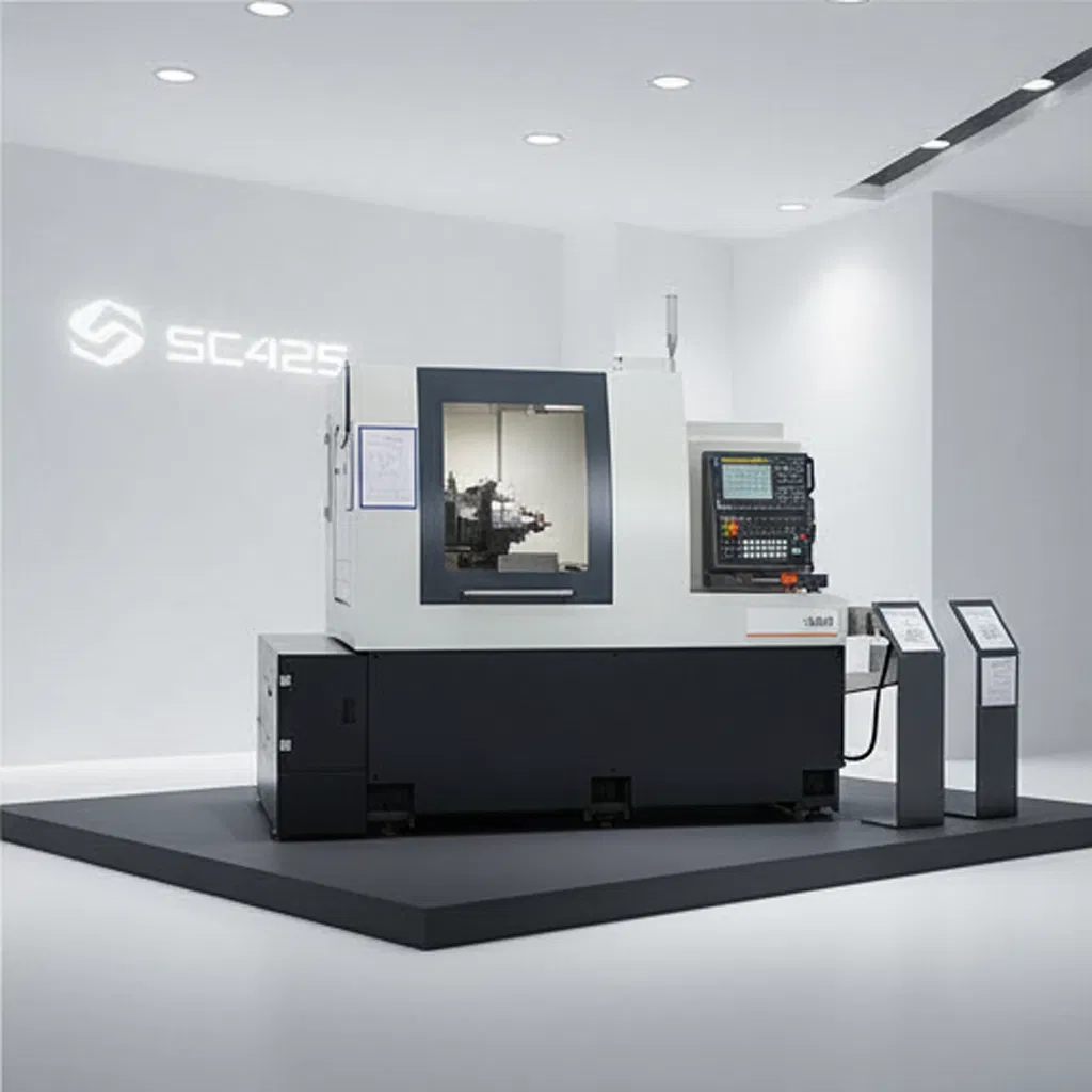 Precision Swiss Turning Center for Automated Metal Cutting Tasks