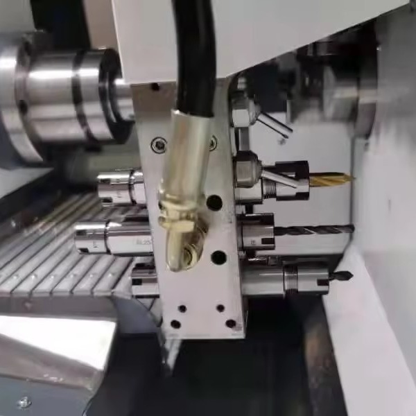 Machine Center Ck1107 Swiss-Type CNC Lathe