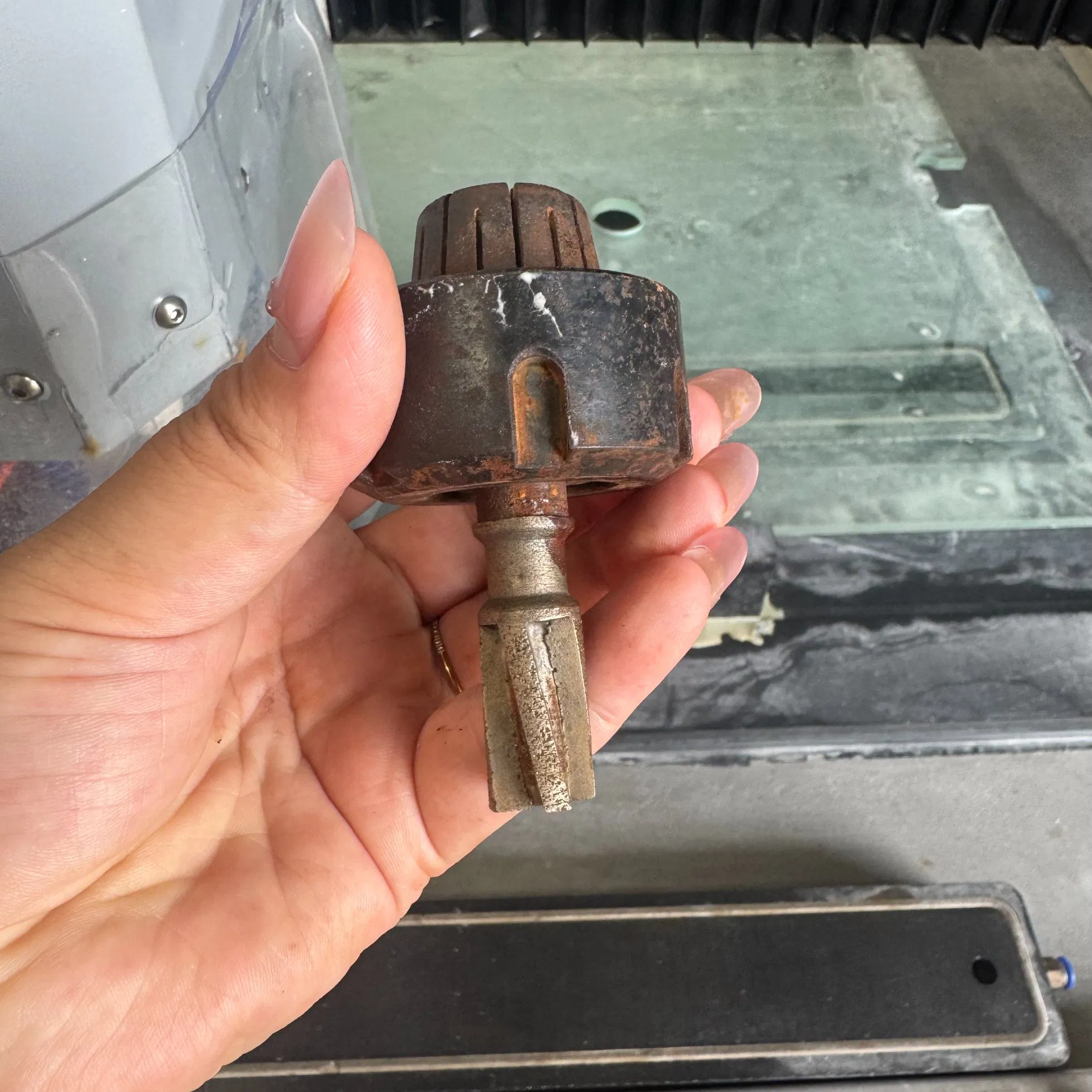 Advanced Glass Door Machining and Punching Automation System