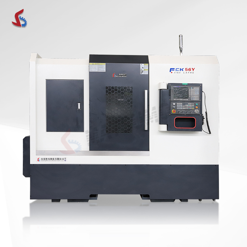 High Precision Slant Bed CNC Lathe Fck56y CNC Lathe Machine CNC Turning and Milling Machine with Y-Axis CE Certified