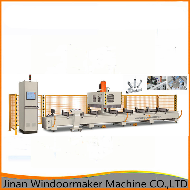 High Speed 4 Axis Aluminum Profiles Machining Center CNC Facade Machining Centre Doors and Windows Manufacturing Machine